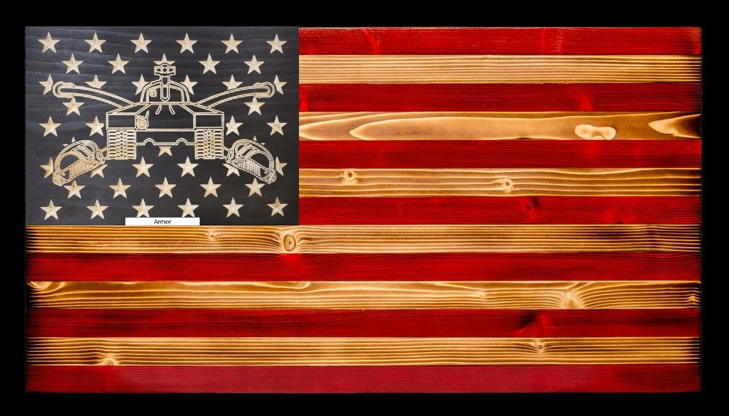 Armor Rustic Wood Flag – We Love This Flag